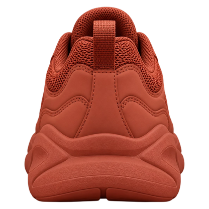 Sneakerempire Terracotta Men’s Chunky Sneakers – Breathable Mesh Casual Shoes